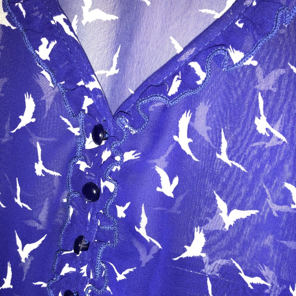 Blue blouse - Picture 3 of 4